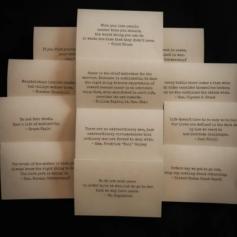 Card set from Make 'Em Count
